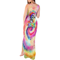 We Are All Human LGBT Tank Maxi Dress Skull Tie Dye - Wonder Print Shop