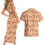 Day of the Dead Couples Matching Short Sleeve Bodycon Dress and Hawaiian Shirt Sugar Skulls - Wonder Print Shop