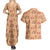 Day of the Dead Couples Matching Summer Maxi Dress and Hawaiian Shirt Sugar Skulls - Wonder Print Shop