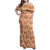 Day of the Dead Family Matching Off Shoulder Maxi Dress and Hawaiian Shirt Sugar Skulls - Wonder Print Shop