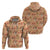Day of the Dead Hoodie Sugar Skulls - Wonder Print Shop