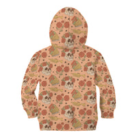 Day of the Dead Kid Hoodie Sugar Skulls - Wonder Print Shop