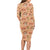 Day of the Dead Long Sleeve Bodycon Dress Sugar Skulls - Wonder Print Shop