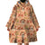 Day of the Dead Wearable Blanket Hoodie Sugar Skulls - Wonder Print Shop