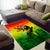 The Real Bob Marley Area Rug African Jamaica Reggae