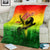 The Real Bob Marley Blanket African Jamaica Reggae