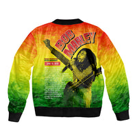 The Real Legend Bob Bomber Jacket African Jamaica Reggae - Wonder Print Shop