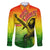 The Real Legend Bob Family Matching Puletasi and Hawaiian Shirt African Jamaica Reggae - Wonder Print Shop