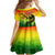 The Real Legend Bob Family Matching Summer Maxi Dress and Hawaiian Shirt African Jamaica Reggae - Wonder Print Shop