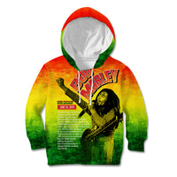 The Real Legend Bob Kid Hoodie African Jamaica Reggae - Wonder Print Shop