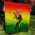 The Real Bob Marley Quilt African Jamaica Reggae