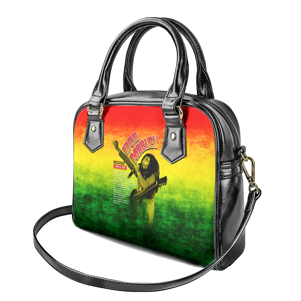 The Real Bob Marley Shoulder Handbag African Jamaica Reggae