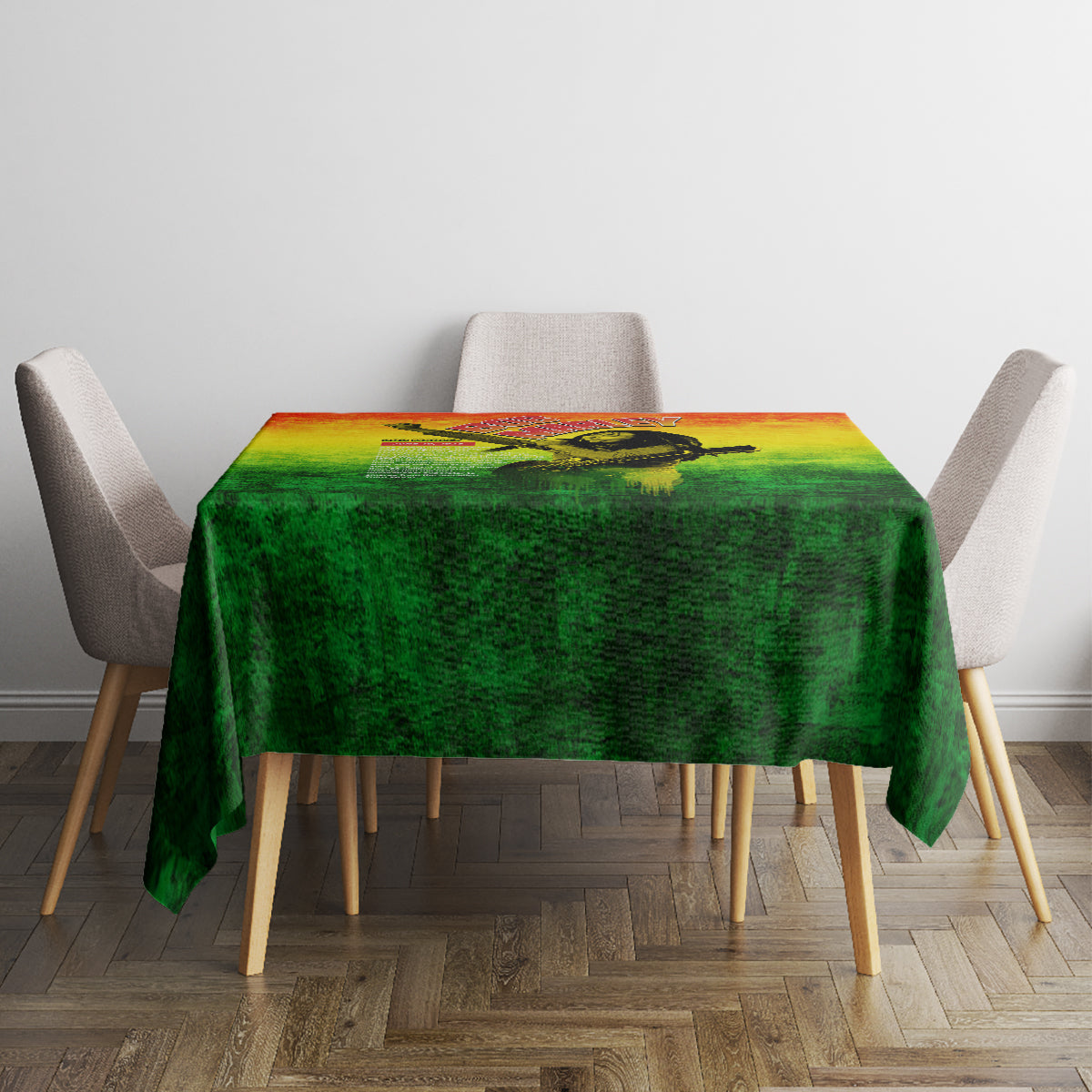 The Real Legend Bob Tablecloth African Jamaica Reggae - Wonder Print Shop