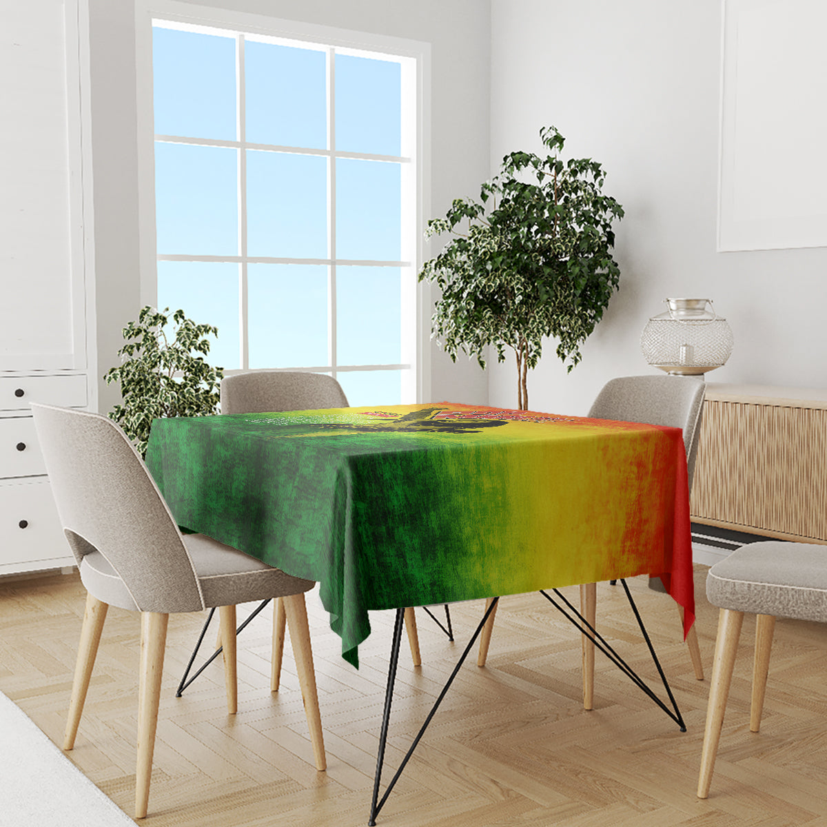 The Real Legend Bob Tablecloth African Jamaica Reggae - Wonder Print Shop