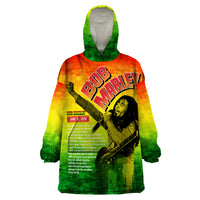The Real Legend Bob Wearable Blanket Hoodie African Jamaica Reggae - Wonder Print Shop