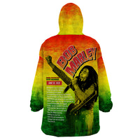 The Real Legend Bob Wearable Blanket Hoodie African Jamaica Reggae - Wonder Print Shop