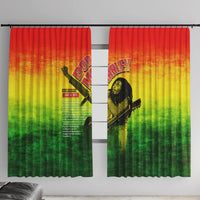 The Real Legend Bob Window Curtain African Jamaica Reggae - Wonder Print Shop
