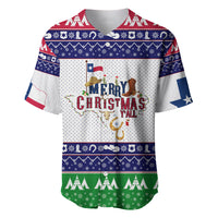 Merry Christmas Yall Texas Baseball Jersey - Wonder Print Shop