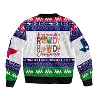 Merry Christmas Yall Texas Bomber Jacket - Wonder Print Shop
