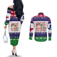 merry-christmas-yall-texas-couples-matching-off-the-shoulder-long-sleeve-dress-and-long-sleeve-button-shirt