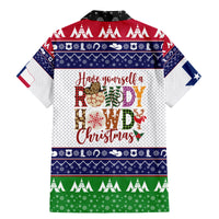 Merry Christmas Yall Texas Family Matching Mermaid Dress and Hawaiian Shirt - Wonder Print Shop