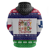 Merry Christmas Yall Texas Hoodie - Wonder Print Shop