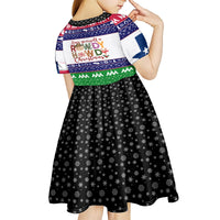 Merry Christmas Yall Texas Kid Short Sleeve Dress - Wonder Print Shop