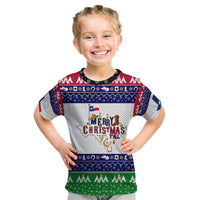 Merry Christmas Yall Texas Kid T Shirt - Wonder Print Shop