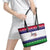 Merry Christmas Yall Texas Leather Tote Bag - Wonder Print Shop