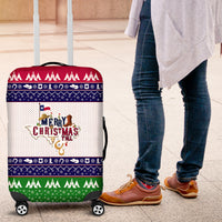 Merry Christmas Yall Texas Luggage Cover - Wonder Print Shop