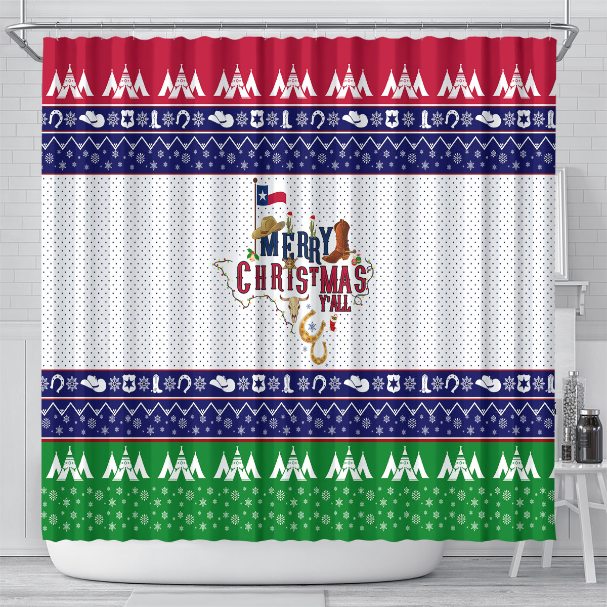 merry-christmas-yall-texas-shower-curtain