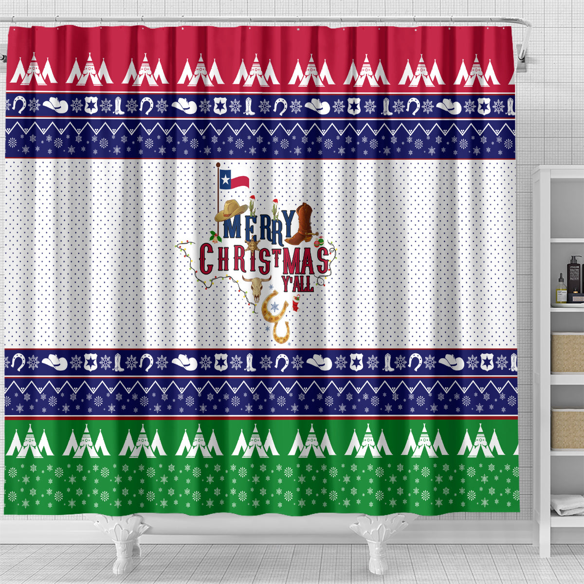 merry-christmas-yall-texas-shower-curtain