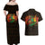 Personalized Power African Couples Matching Off Shoulder Maxi Dress and Hawaiian Shirt - Wonder Print Shop