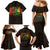 Personalized Power African Family Matching Mermaid Dress and Hawaiian Shirt - Wonder Print Shop