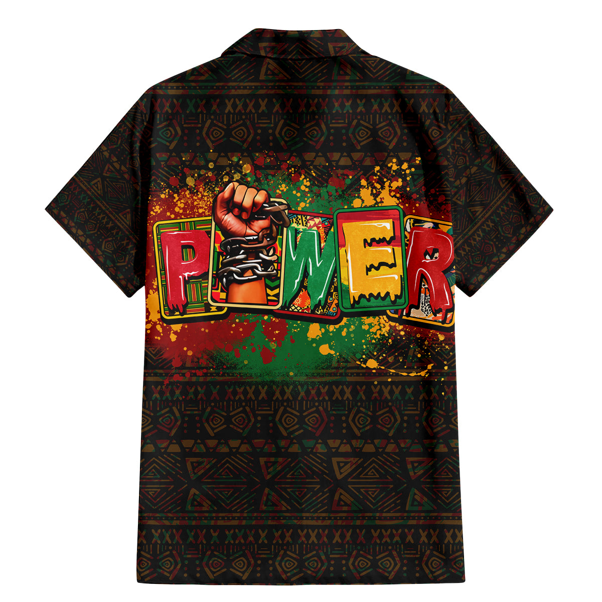 Personalized Power African Family Matching Mermaid Dress and Hawaiian Shirt - Wonder Print Shop