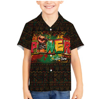 Personalized Power African Family Matching Mermaid Dress and Hawaiian Shirt - Wonder Print Shop