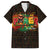 Personalized Power African Family Matching Off Shoulder Long Sleeve Dress and Hawaiian Shirt - Wonder Print Shop
