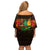 Personalized Power African Family Matching Off Shoulder Short Dress and Hawaiian Shirt - Wonder Print Shop