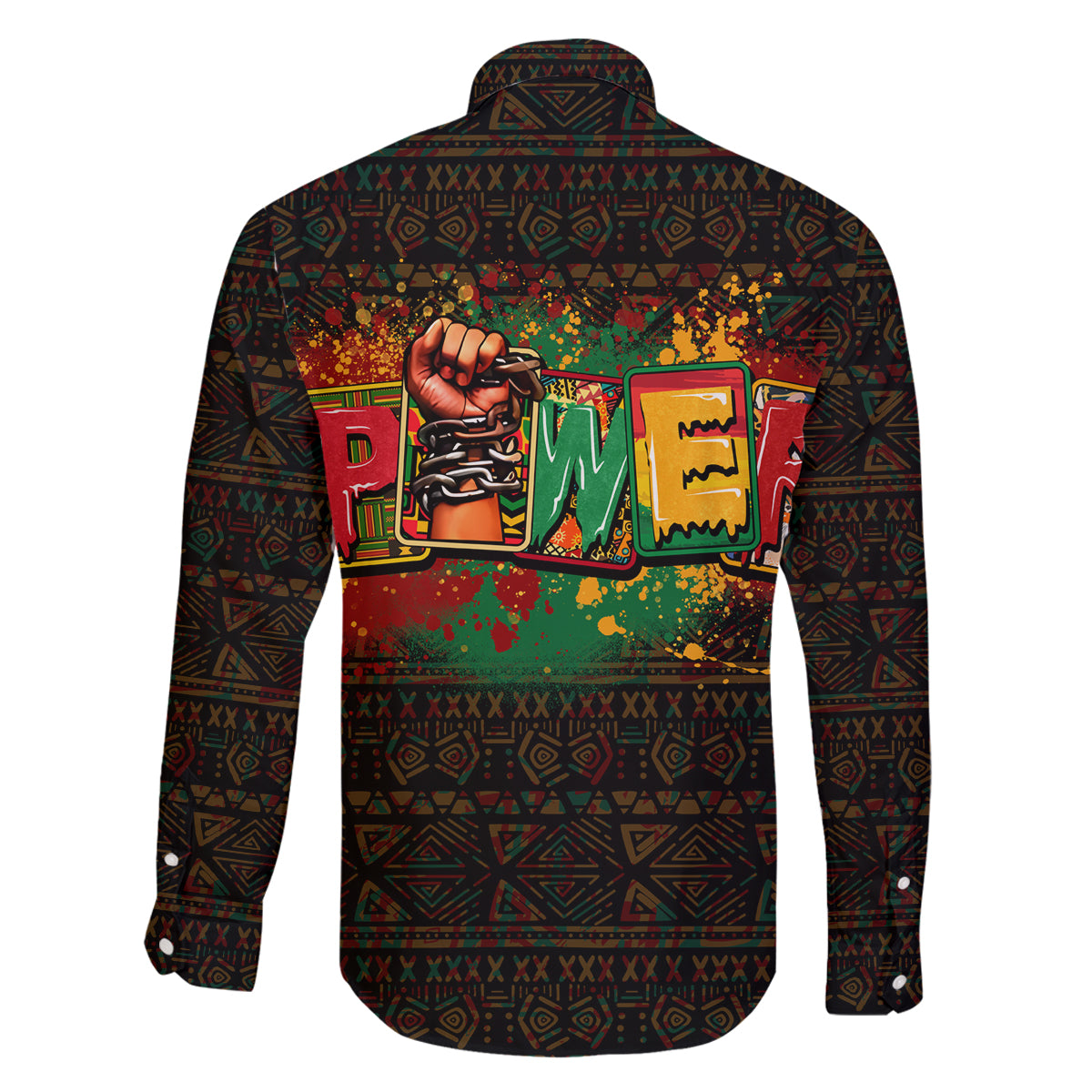 Personalized Power African Family Matching Puletasi and Hawaiian Shirt - Wonder Print Shop