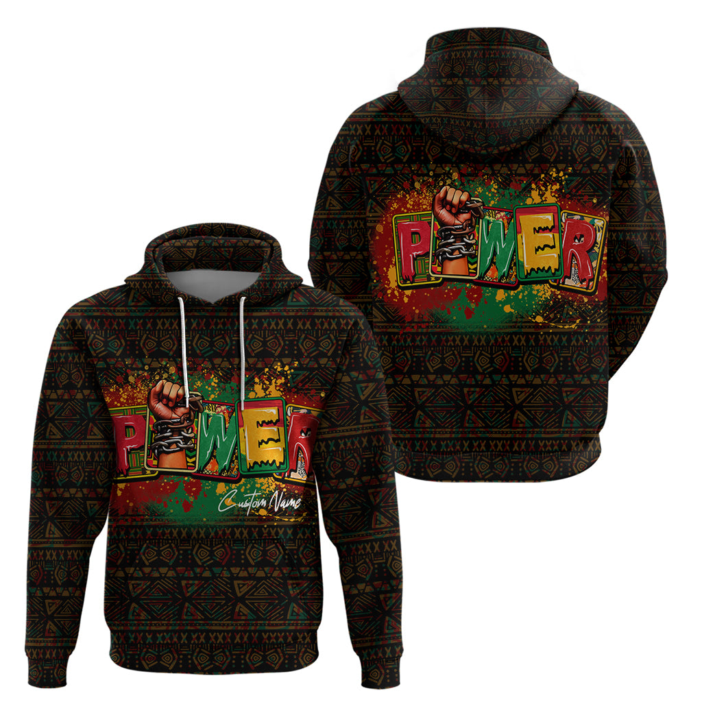 Personalized Power African Hoodie - Wonder Print Shop