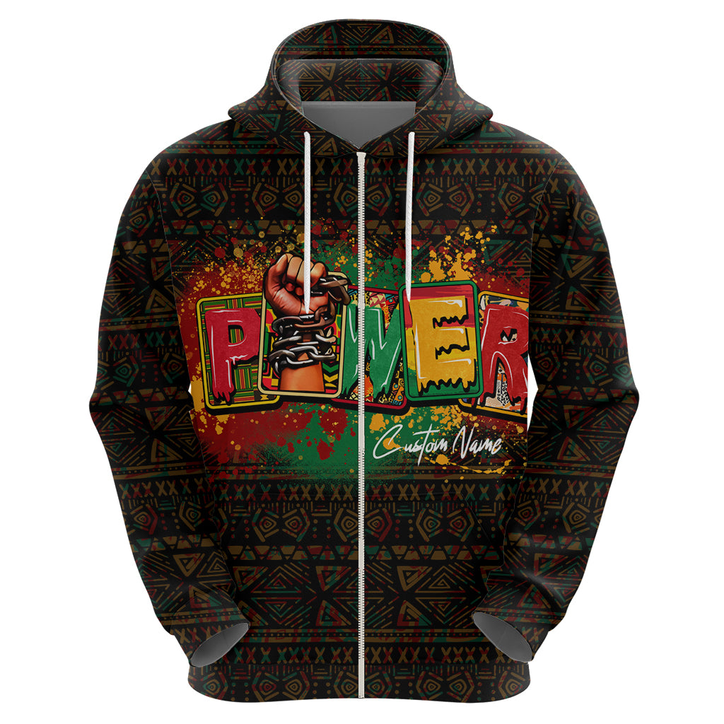 Personalized Power African Hoodie - Wonder Print Shop