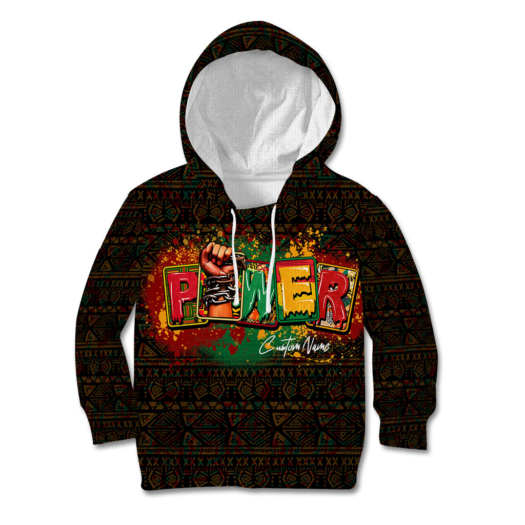 Personalized Power African Kid Hoodie - Wonder Print Shop