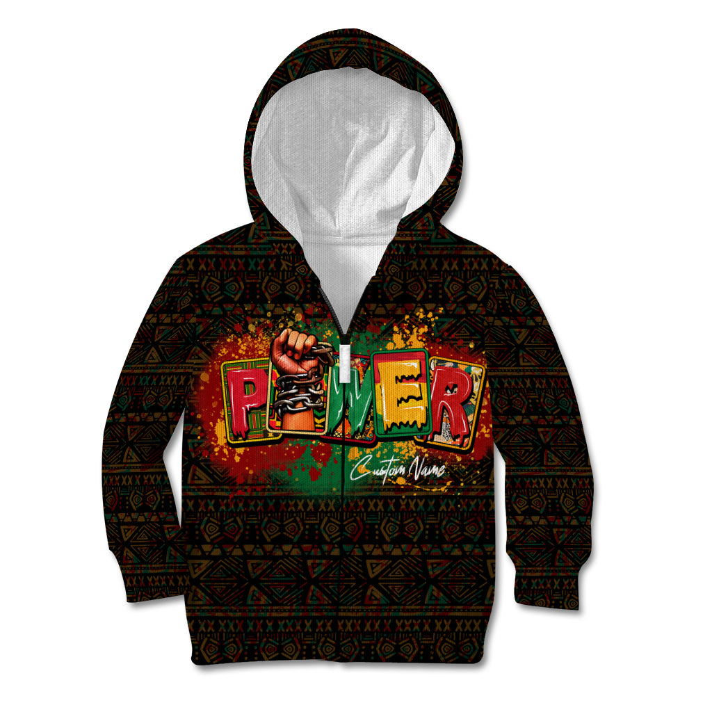 Personalized Power African Kid Hoodie - Wonder Print Shop