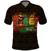 Personalized Power African Polo Shirt - Wonder Print Shop
