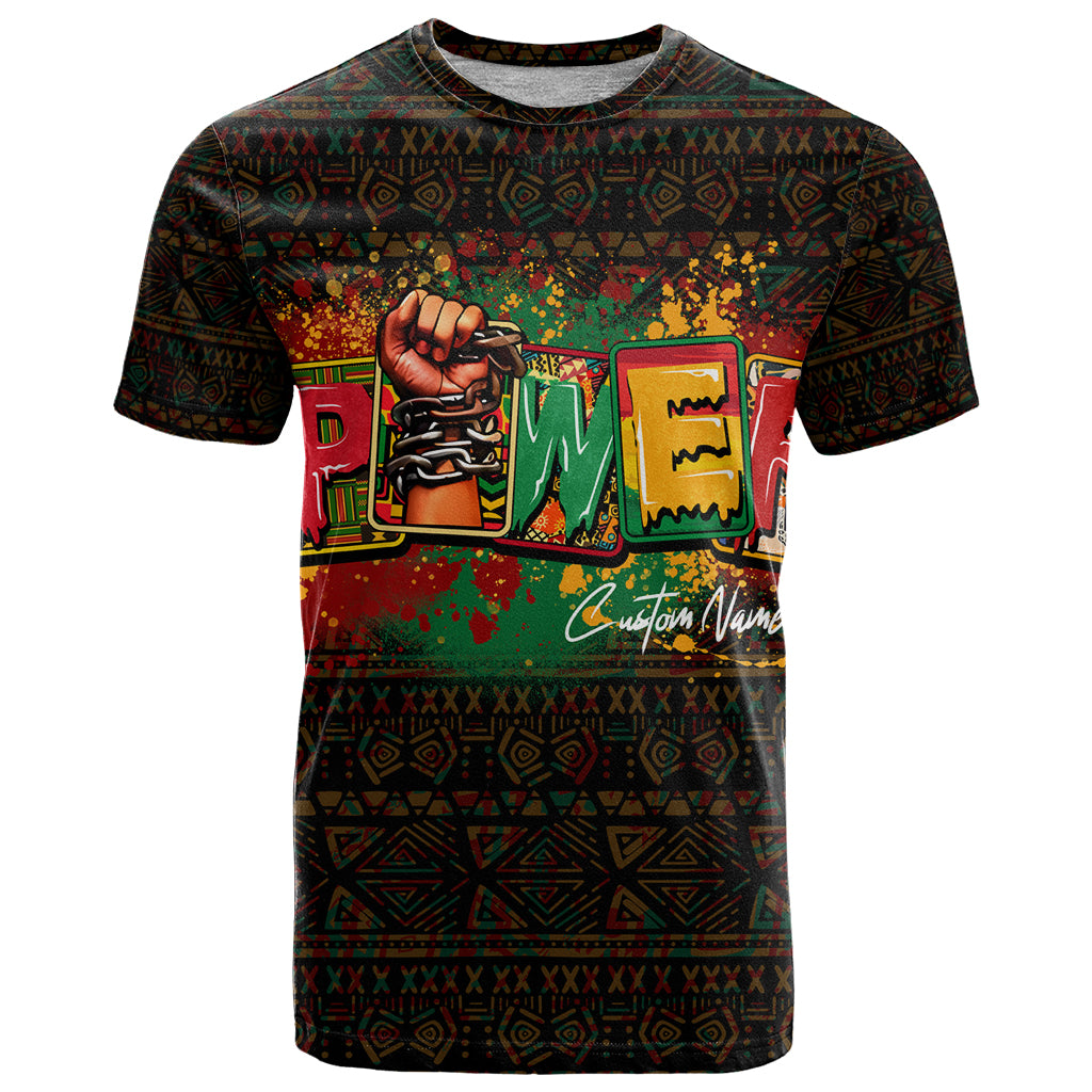 Personalized Power African T Shirt - Wonder Print Shop