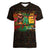 Personalized Power African Women V Neck T Shirt - Wonder Print Shop