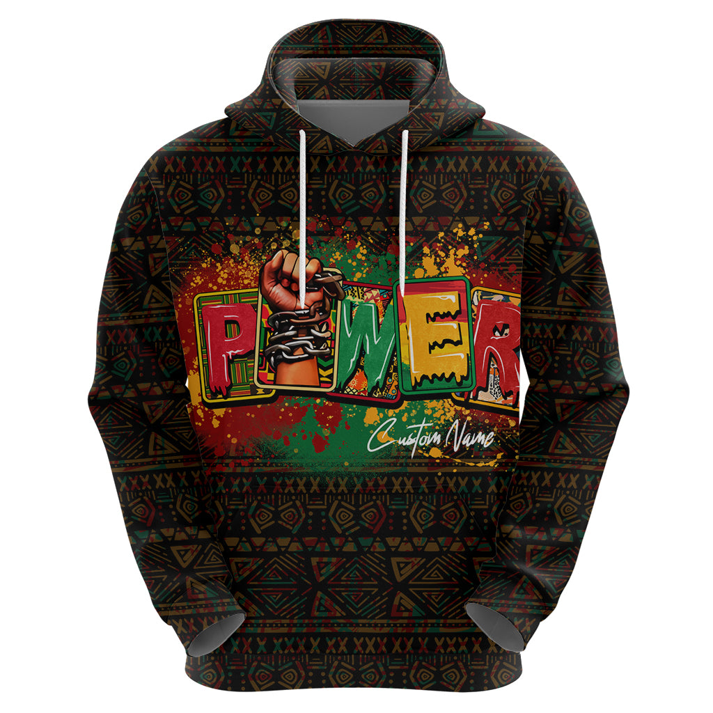 Personalized Power African Zip Hoodie - Wonder Print Shop