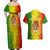 King's African Spirit Couples Matching Off Shoulder Maxi Dress and Hawaiian Shirt Heart of A Lion - Wonder Print Shop