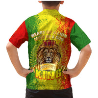 King's African Spirit Family Matching Mermaid Dress and Hawaiian Shirt Heart of A Lion - Wonder Print Shop