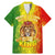 King's African Spirit Family Matching Mermaid Dress and Hawaiian Shirt Heart of A Lion - Wonder Print Shop